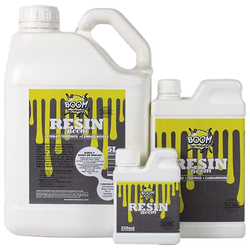 Boom Nutrients | Producteur de résine/Stimulateur de floraison/Fleurs denses | Resin Boom (250 ml) Cover
