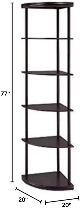 Miniatura 3 de Coaster Furniture  Estantería con cuña para esquina