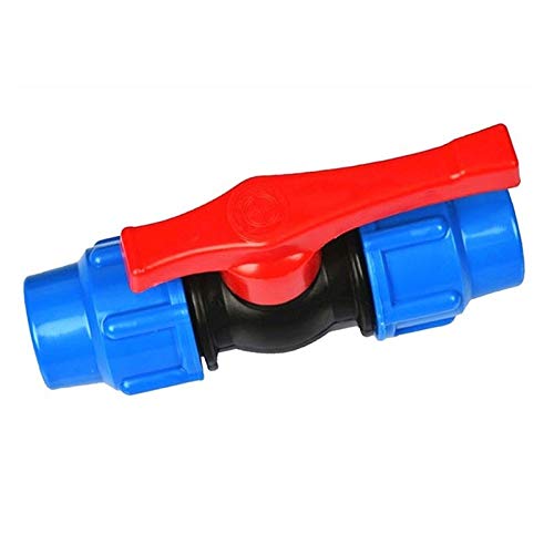 Zawór odcinający z gwintem rurowym, Plastikowy zawór kulowy Szybkozłącze do nawadniania ogrodu 20-63 mm Wielokolorowy