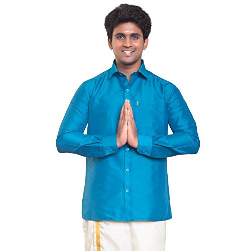 Image of THANGAMAGAN Men's Regular Fit Shirt
