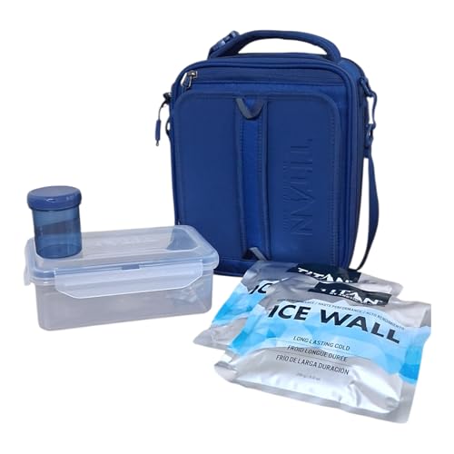 Titan Expandable Lunch Box with Ice Walls