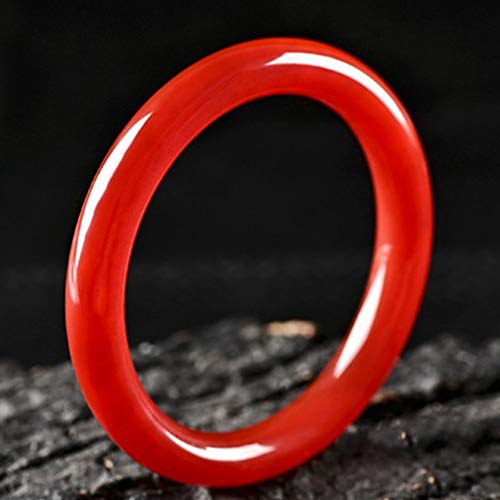Bracelet agate rouge naturelle jade Fengshui perles rondes bijou femme