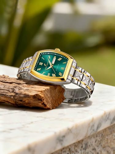 Image of Daniel Hechter Analog Green Dial Men's Watch-DHM1025-33