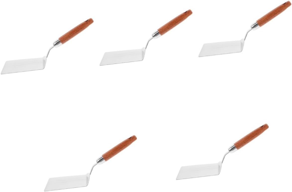 5pcs Style Spatula Griddle Tools Nonstick Crepe Spatula Metal Steak Frying Tool Pizza Peel