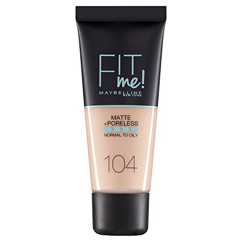 2 x Maybelline Fit Me Matte & Poreless Foundation 30ml - 104 Soft Ivory