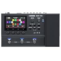 Multi-effect guitar / bass pedal with amplifier/effect modelling USB-C tilt interface Expression pedal Effect bow cabins