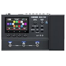 Multi-effect guitar / bass pedal with amplifier/effect modelling USB-C tilt interface Expression pedal Effect bow cabins