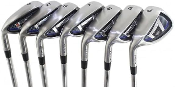 AGXGOLF; Men's Left Hand XS Wide Sole Edition Irons Set: 3-9 +PW + Free Sand Wedge: 2X-Tall Length: US Built