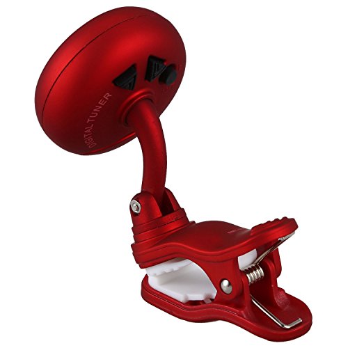 Daweglop EMT-300 accordeur trois-en-un rouge - Les Beatles, Paul McCartney, John Lennon, RIngo Starr, George Harrison Daweglop EMT-300 accordeur trois-en-un rouge – Image 8