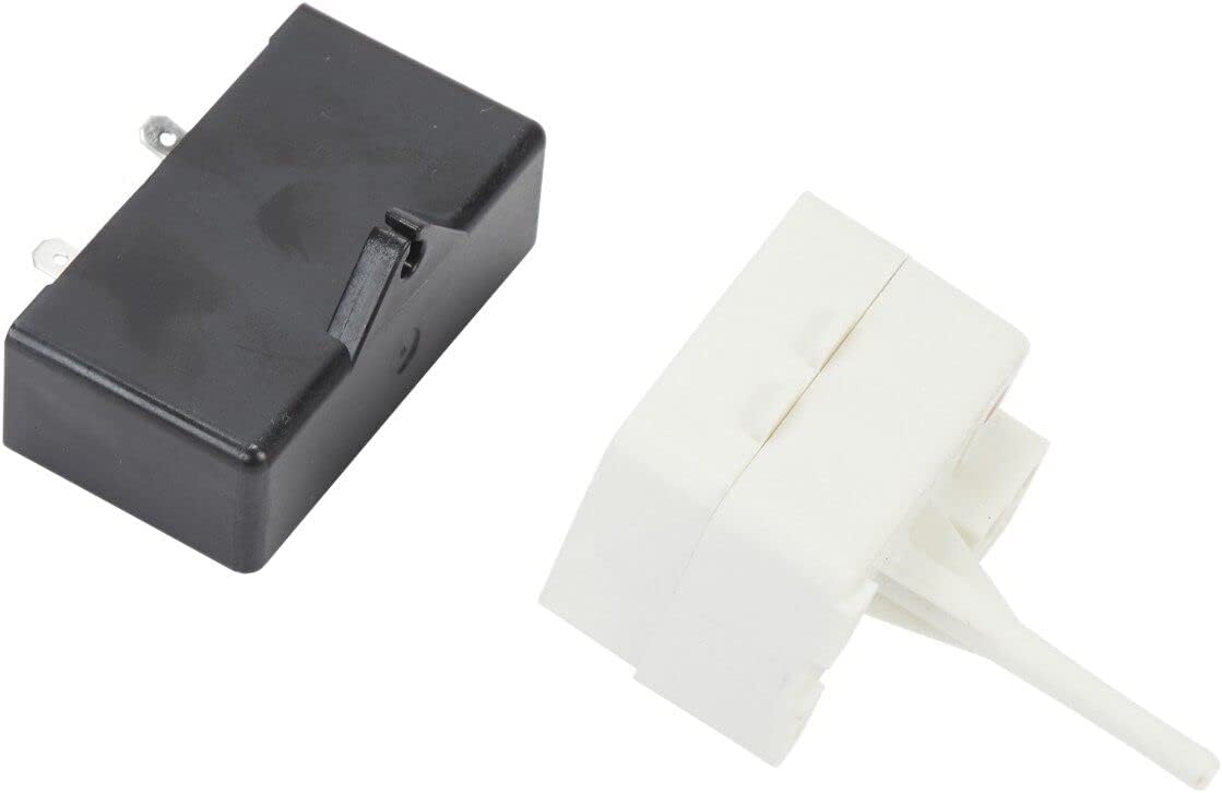 Whirlpool W10613606 Genuine OEM Refrigerator Compressor Start Device and Capacitor Replacement Part - Replaces 8208290, 8208368, C8931605, and More