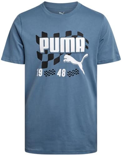 Image of PUMA Boys T-Shirts Athletic Crewneck Short Sleeve Tees (Sizes S-XL) | Soft Breathable Cotton Blend, Comfortable Casual Fit, Great for School, Play & Everyday Wear