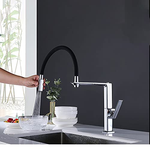 Robinet d'évier de cuisine avec douchette pour simplifier votre vaisselle - 5