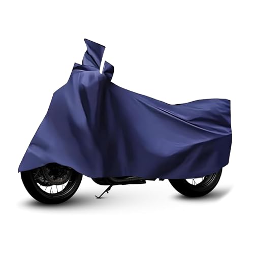 Image of Sulfar Water Resistant Universal Bike Cover UV Protection & Dustproof Bike Body Cover for Royal Enfield Bullet Bike (Navy Blue)