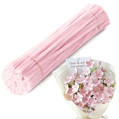 Amazon.co.jp: ShinyWay 手芸モール 約100本 ふわふわ 高密度 6mm 30cm