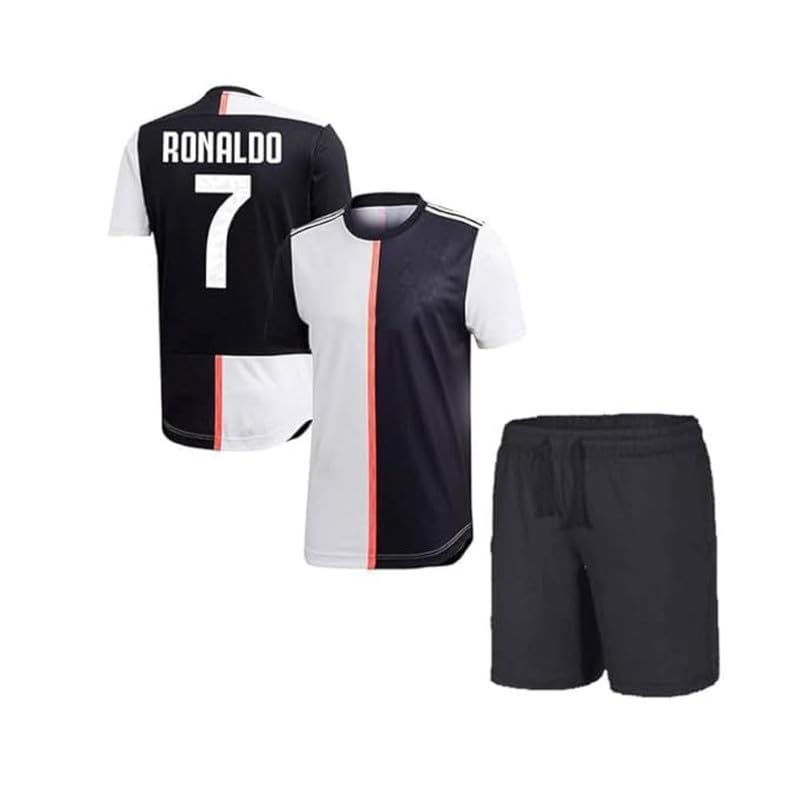 Image of Ronaldo 7 Football Team Away Jersey 2007 for (Men & Boys)