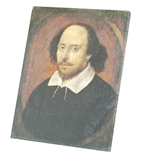 Toile imprimée Shakespeare portrait peinture classique d'art anglais