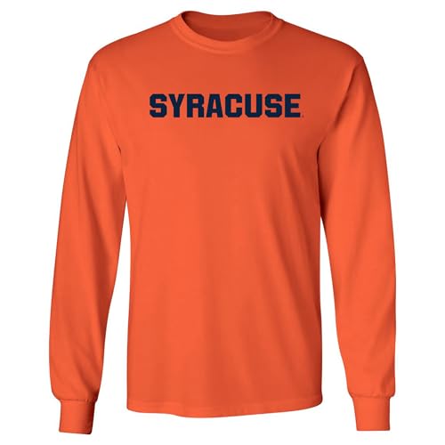 Camiseta de manga larga NCAA universitaria de algodon para otoño