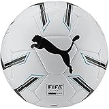 32-Panel-Design PUMA Elite 1.2 Fusion FIFA Quality Pro Fu ball, wei /schwarz/blau, Gr e 3