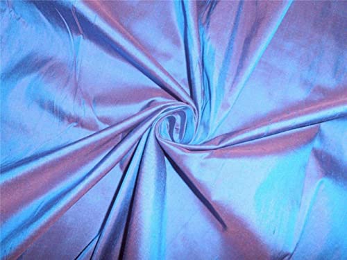 Tissu soie Dupioni marine et rose pour confectionner vos robes de mariée