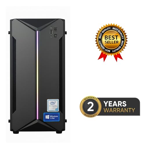 Image of Desktop PC | Core i7 4th Gen | 16GB RAM | 512GB SSD | 5G WiFi 6 + Bluetooth 5.4 | HD Graphics 4600| HDMI /VGA /USB 3.0 | Windows 11 Pro & Office 2021 Installed | 2-Year On-Site Warranty