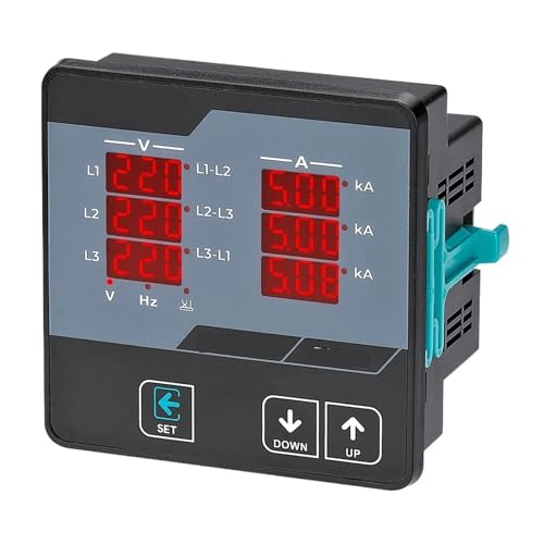 Multímetro digital 12 en 1 EM-06 analizador de corriente alterna de 85V a 240V en 50Hz 60Hz