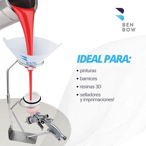 Filtro de Papel Desechable BenBow para Pinturas y Barnices 250 Unidades - Fernando Cortés Filtro de Papel Desechable BenBow para Pinturas y Barnices 250 Unidades - Fernando Cortés