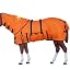 Orange with black piping