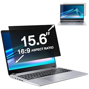ZOEGAA Anti-blauw licht verwijderbare privacyfolie voor 15,6 inch laptop 16:9 voor HP/Dell/Acer/Lenovo/ThinkPa...