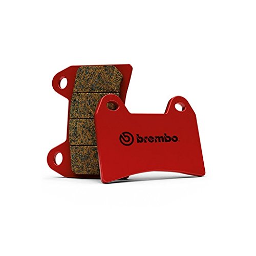 BREMBO Kit Pastiglie Freno 07YA39SP Per Moto - Anteriore E Posteriore, Colore Rosso. Compatibile Con Yamaha V-MAX, FJR, XVS E TDM.