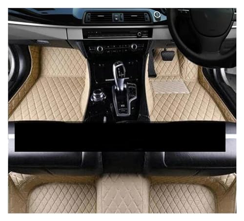 Tapis de sol Infiniti QX50 J50 2013-2015 beige RHD en cuir