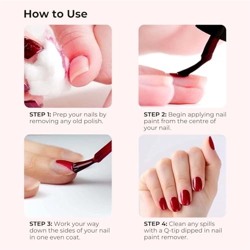 Image of MNL Glossy Mini Nail Polish Set Celebration Collection Highly Pigmented & Long Lasting Enamel 4.5 ml Each Chip Resistance & Ideal for Nail Art (10 pcs)