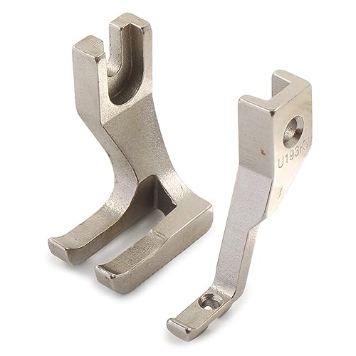 Set doble prensatelas 1/8" para máquina de coser miniatura 6