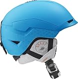 Salomon, Unisex Freeride-Ski- und Snowboardhelm, EPS 4D, Gr. S, Kopfumfang 53-56 cm, QUEST ACCESS, Matt-Blau, L37775500