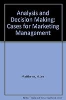 Analysis and Decision Making 0130326313 Book Cover
