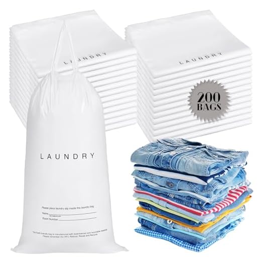Can restrurant jean george luggage Bulk 200 Pcs Hotel Laundry Bags