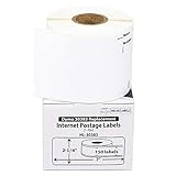 DYMO-Compatible 30383 3-Part Internet Postage Labels (2-1/4