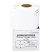 DYMO-Compatible 30383 3-Part Internet Postage Labels (2-1/4" x 7") -- BPA Free! (1 Roll; 150 Labels per Roll)