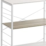タンスのゲン 追加棚板単品 オープンラック (商品番号：72600010 72600011 72600012)専用 棚板 幅80cm グレイッシュウッド 72600013 (93466)