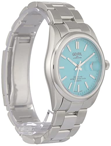 Gevril 48911 Men's West Village Automatic Watch, 316L Stainless Steel Bracelet with Deployment Buckle3