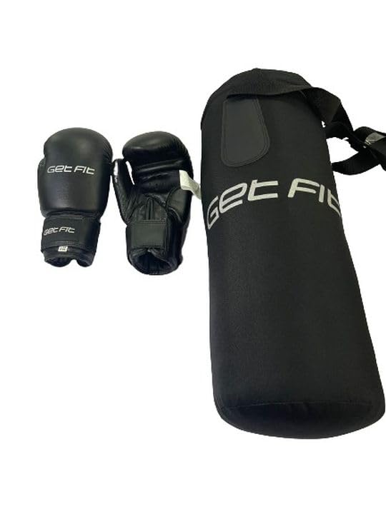 Set Boxe Junior GetFit GFP017 - Sacco e Guanti, Ideale per Bambini
