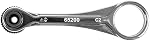 Klein Tools Ensemble de Clés à Cliquet 65200, Ensemble Mini de 5 Pièces avec Phillips, Fente et Adaptateur pour Autres Tailles de Douille, pour Espaces Étroits
