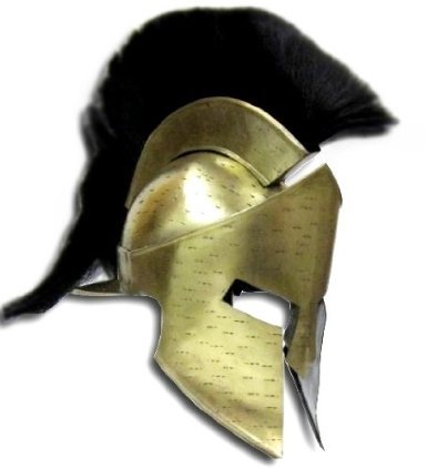 Bombayjewel Leonidas 300 Armor Helmet W Plume New #TOP1
