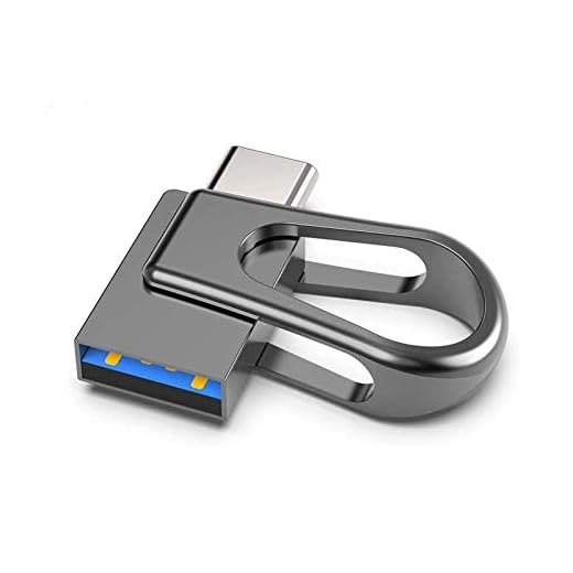 KEXIN USB-minne 128 GB 2-i-1 OTG USB C Stick minneskort USB-C flashenhet typ C vattentät flashenhet för PC bärbar dator surfplatta TV bil Android mobiltelefon (Huawei Honor Xiaomi Oneplus) svart