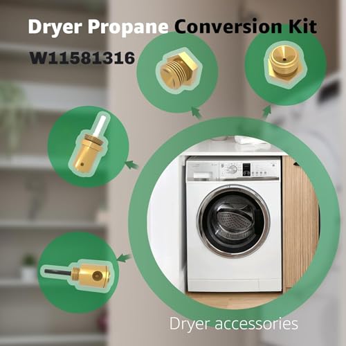 Kit de conversion au propane W11581316 sécheuse gaz propane liquide 29" pack - 3
