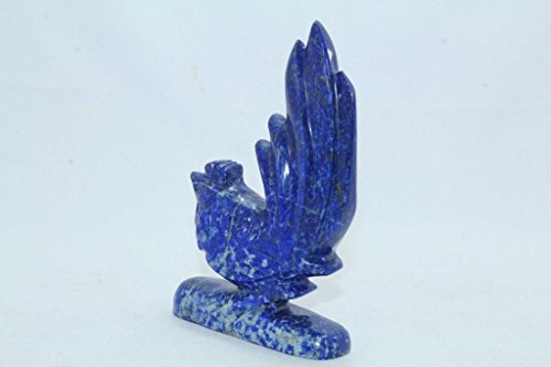 Figurine oiseau en lapis lazuli Rajasthan Gems - 3