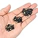 Quintathletic 20 pcs Copper Head Accessory Drift Tools Fishing Floats Fishing Gear Rotation Drift Float seat (S 20pcs)