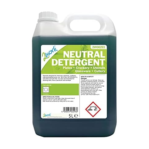 2WORK 432 TFN Dishwasher Neutral Detergent, 5 L Cover