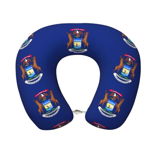Almohada de viaje poliéster tamaño único negra