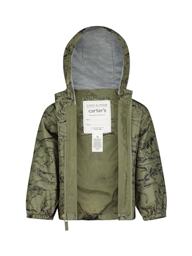 Carter's Boys Lightweight Jacket, Warm, Hooded, Water-Resistant Coat
