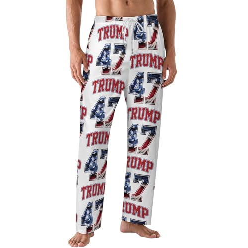Trump Pajama Pants for Mens Lightweight Comfy Home Pajamas Unique Lounge Pants